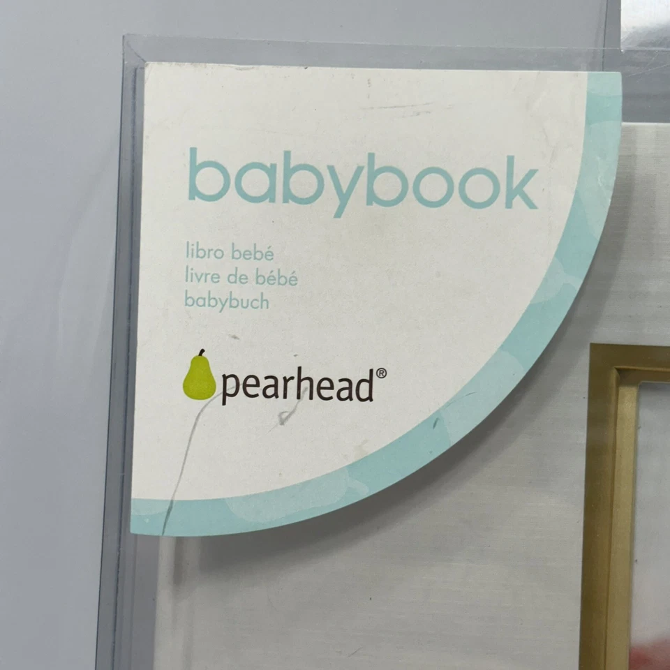 Pearhead Hello Baby Primeros 5 Años Bebé Unisex Libro de Memoria Inserto de Foto Álbum de Recortes Foto 3 de 4
