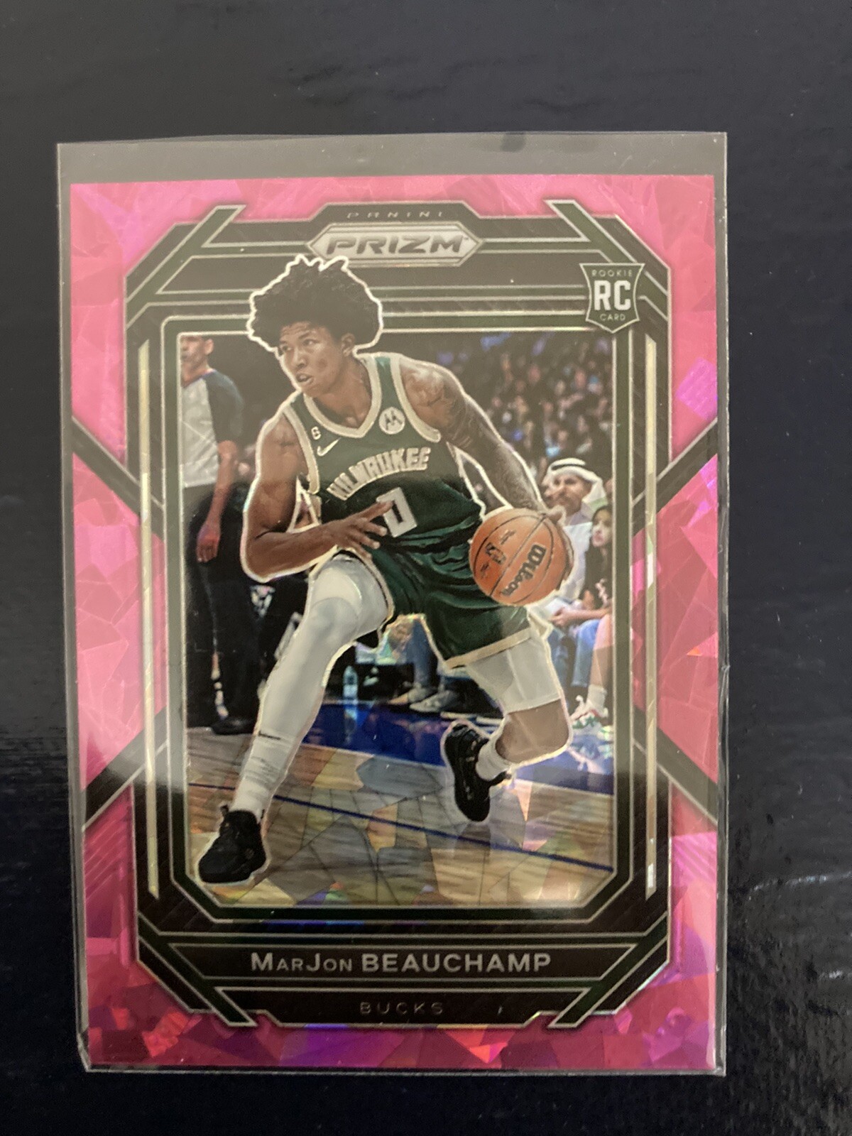 2022-23 Panini Prizm Pink Ice #268 MarJon Beauchamp