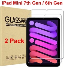 2-Pack Tempered Glass Screen Protector For iPad Mini 7th Gen / Mini 6th Gen