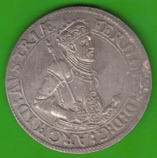 Coin Taler Habsburg RDR REICHTALER 1564-1595 Hall Pretty nswleipzig