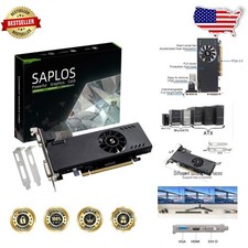 Radeon RX 550 Low Profile Graphics Card 4GB GDDR5 128-bit HDMI DVI VGA