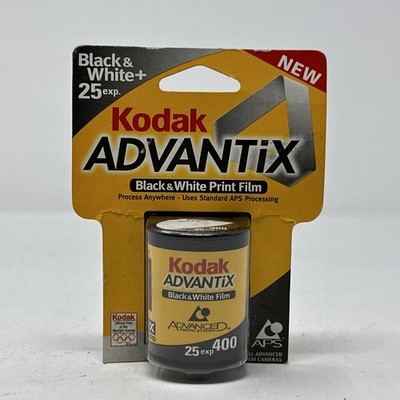 Kodak Advantix 400 Black White APS Film 25 Exposures NEW SEALED - Main Image