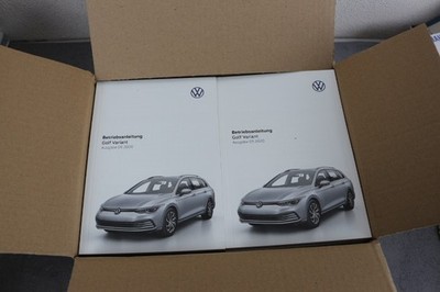 VW Golf Variant operating instructions'' Sep. 2020'' No Entries - 10th piece