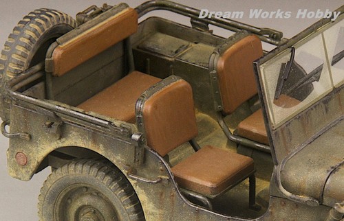 Award Winner Re-Built Re-Paint Large 1/18 Diecast US Army Jeep Willys MB 1/4T - Picture 13 of 24
