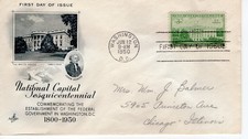 NATIONAL CAPITAL SESQUICENTENNIAL - 1800 - 1950 - DC418