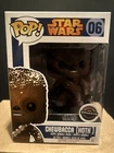Funko Pop Star Wars 06 Chewbacca Hoth Flocked Gamestop Exclusive