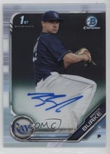 2019 Bowman Chrome Prospect Brock Burke #CPA-BBU Auto 19bb