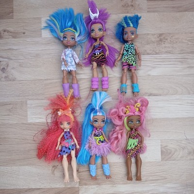 Cave Club Puppe Konvolut 6 Puppen Mattel 