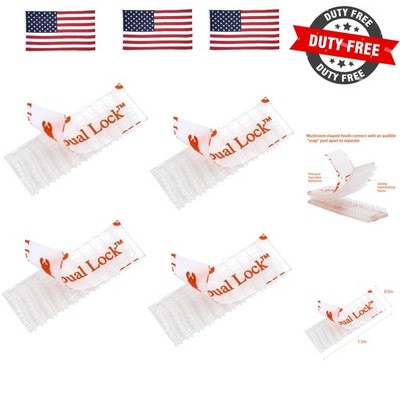 EZ Pass/IPass/IZoom Toll Tag Mounting Kit - 4 Pcs 2 Sets Reclosable Fastener ...