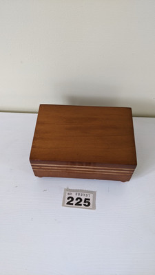 VINTAGE HOLZ SCHWEIZER CEUNDET UHRWERK SPIELUHR