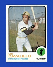 1973 Topps Set-Break #163 Vic Davalillo NR-MINT *GMCARDS*