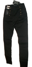 Women's Cello High Waist Double Button Front Stretch Skinny Jeans Size 1 NWT