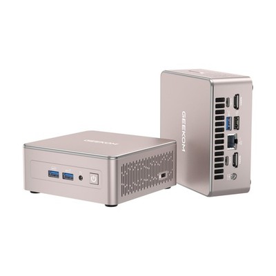 GEEKOM A5 Mini PC 2025 (3-Year Coverage) with AMD Ryzen 5 7430U, 16GB RAM, 51...