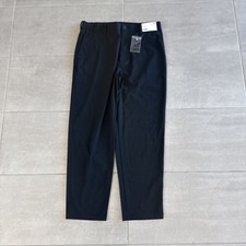 Uniqlo Men’s Extra Elastic Trousers Blk Size L  (84-92cm)