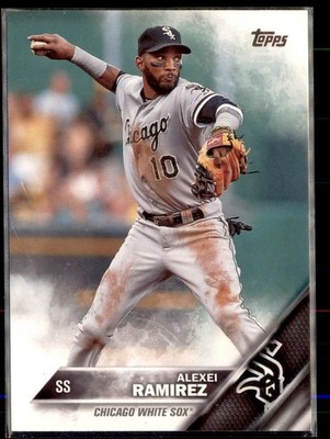 2016 Topps Alexei Ramirez Chicago White Sox #81