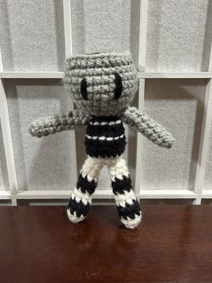 Crochet Mini Vintage Finn From The Game Dandy s World