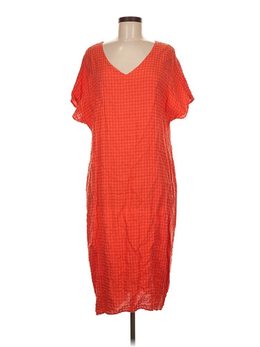 Niche NILGUN DERMAN Women Orange Casual Dress M