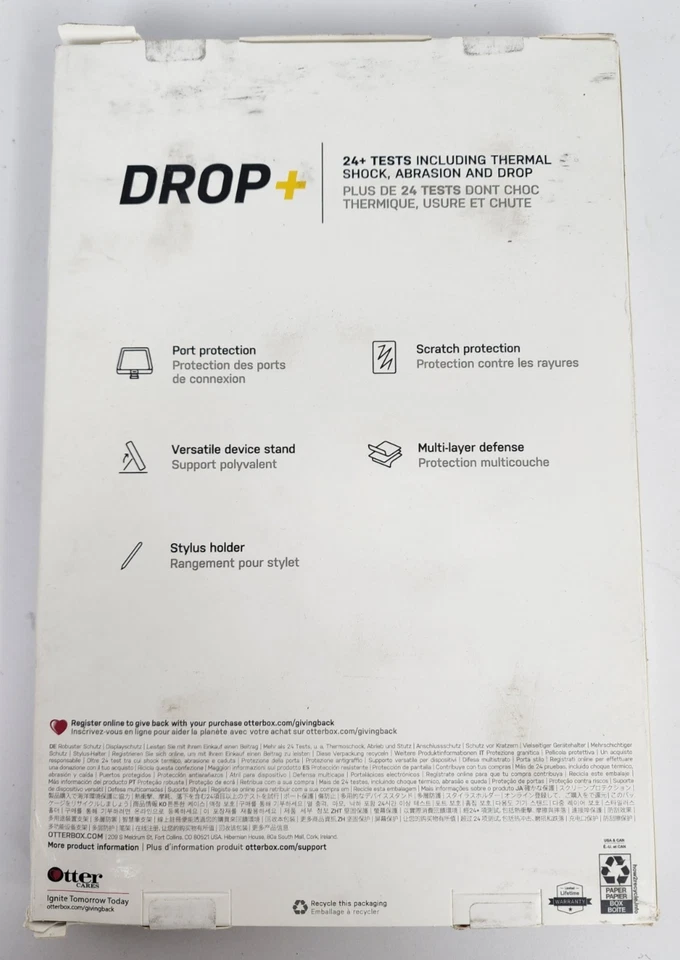 OTTERBOX DEFENDER DROP + SAMSUNG GALAXY TAB A7 BLACK  NEW IN BOX - Image 4 of 4