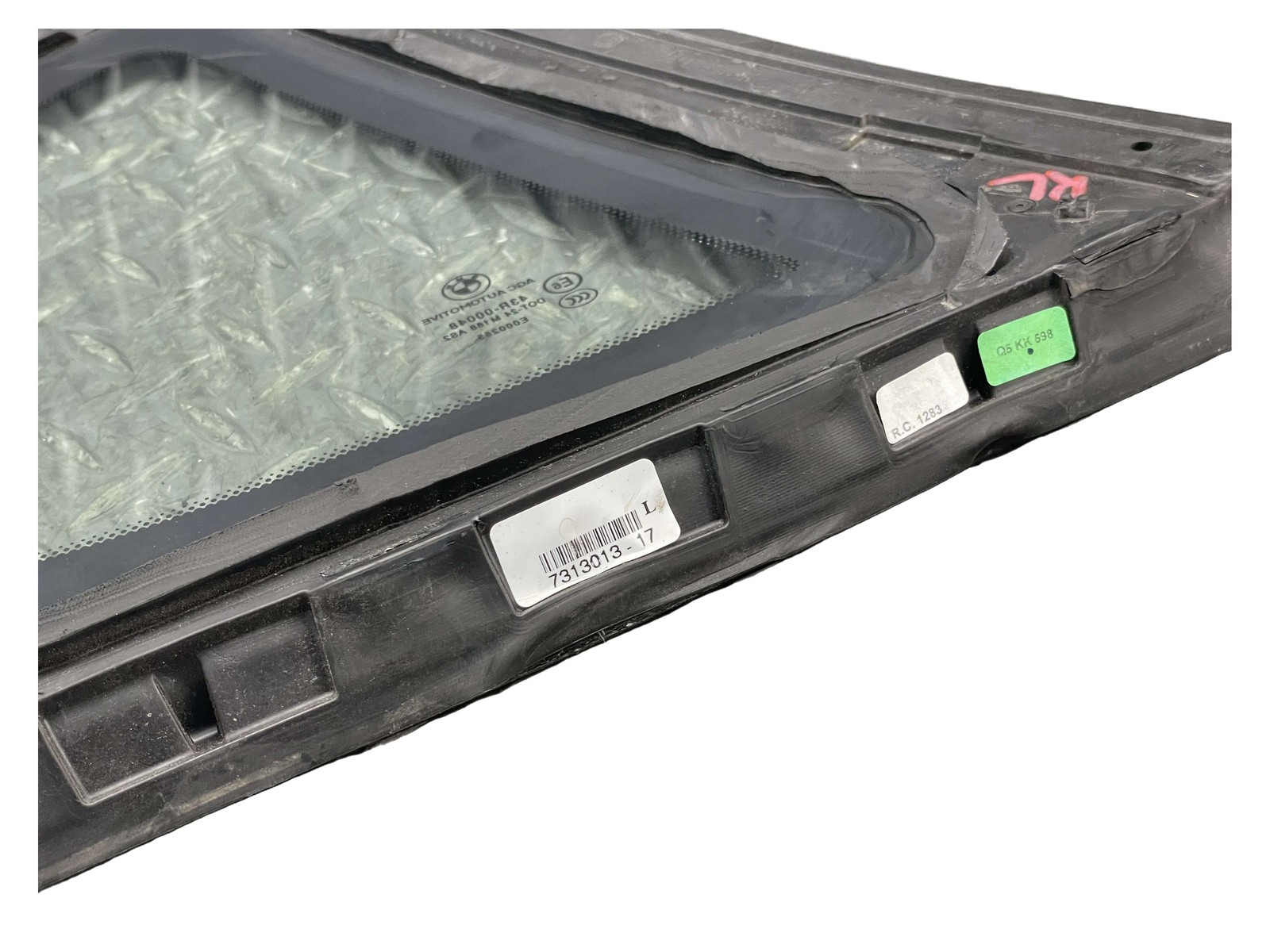 BMW i8 2014-2019 Rear Left Quarter glass Black