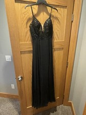 Elegant Black Prom Dress Size 4