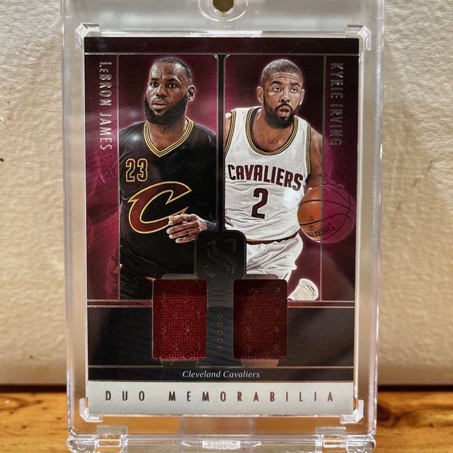 2024-25 Panini Silhouette - Duo Memorabilia LeBron James, Kyrie Irving #DUO-CLE