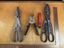 VTG Malco & Midwest HVAC Sheet Metal Siding Tool Lot - S2 Seamer MC14 M1200 SRT2