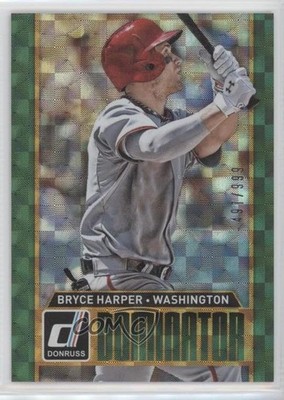 2015 Panini Donruss Elite Dominator 497/999 Bryce Harper #9 fm0