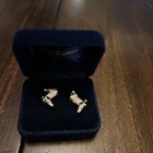MONTANA SILVERSMITHS Silver & Pink Rhinestone Cowboy Boot Earings  — photo 2