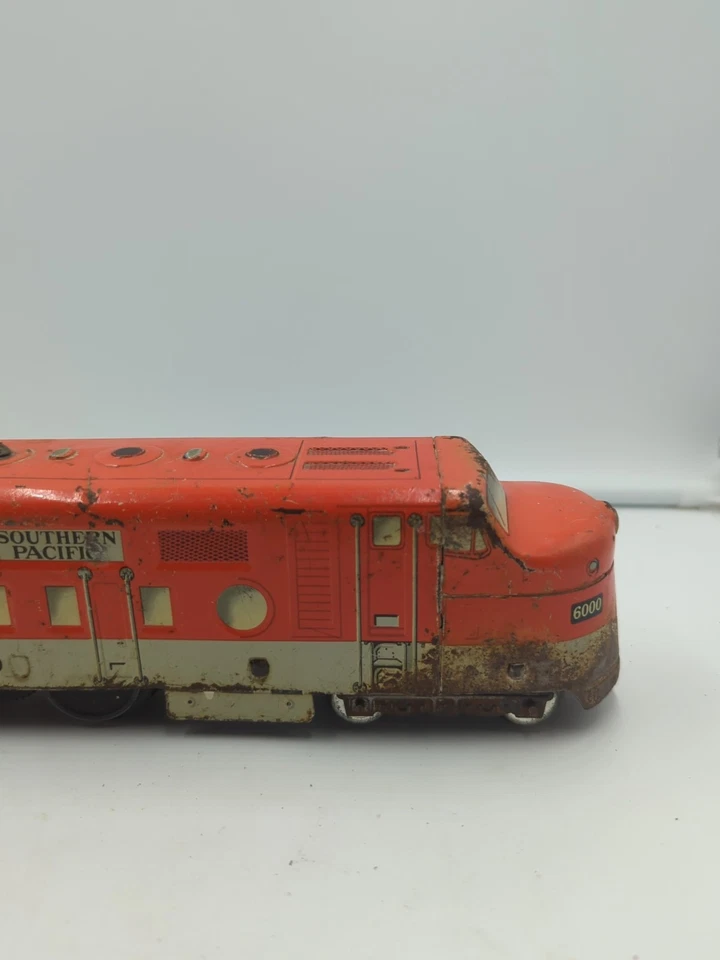 Juego Locomotora Diesel Marx 6000 Vintage O Southern Pacific AA Escala O Necesita Trabajo Foto 3 de 4