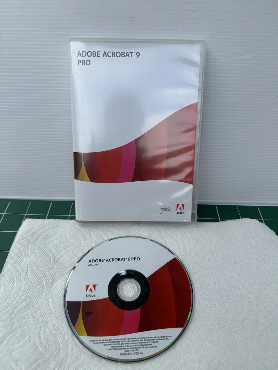 adobe acrobat 9 pro products for sale | eBay