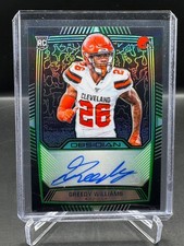 2019 OBSIDIAN! GREEDY WILLIAMS! RC! AUTO! GREEN ELECTRIC ETCH!  #/50!  BROWNS!