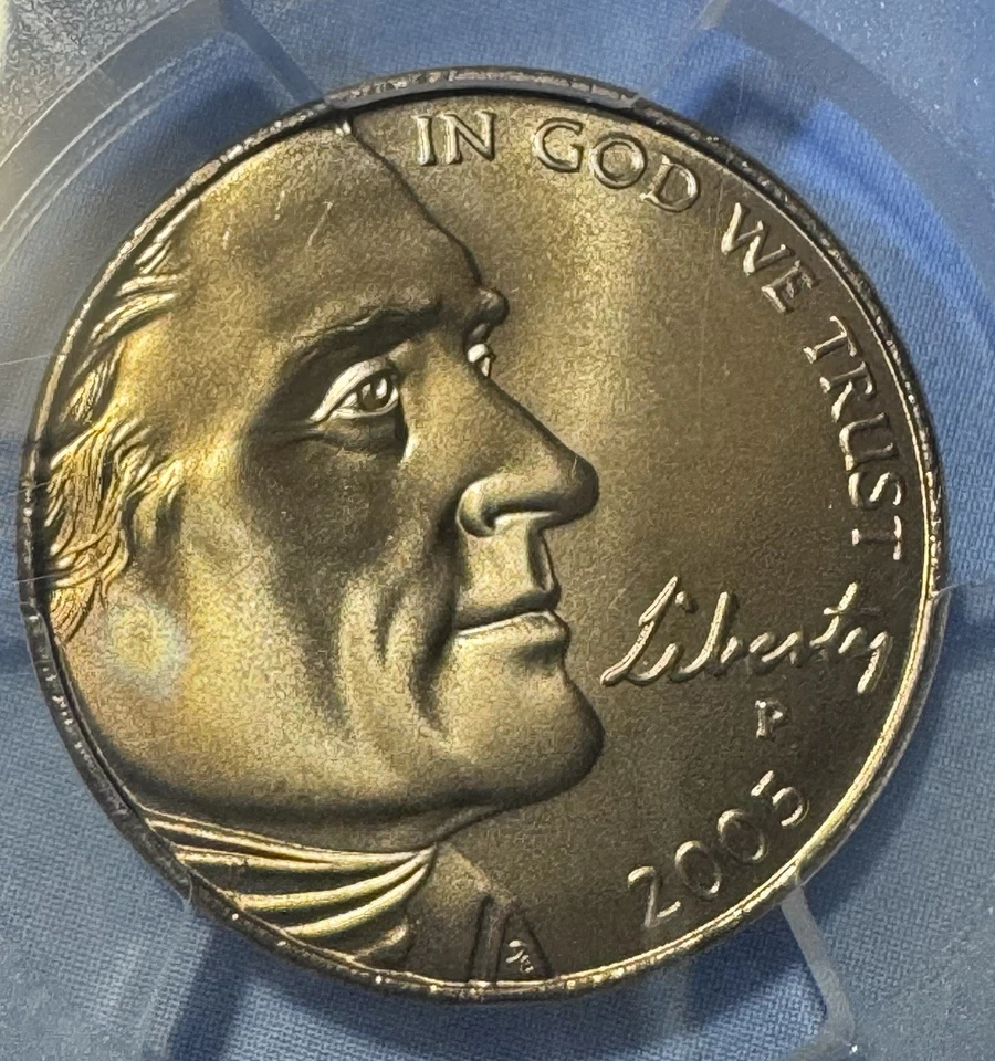 2005 P 5c PCGS SP68 Bison Satin Finish - Image 2 of 4