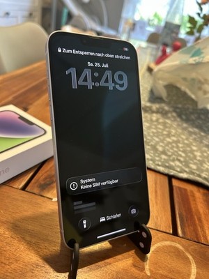 Apple iPhone 14 Plus 128GB Smartphone Lila Purple Gebraucht