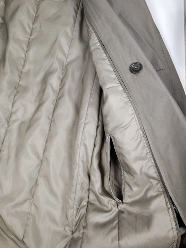 NWT DSCP Valor Collection All Weather Trench Coat Removable Quilt Liner Mens 40L image 7