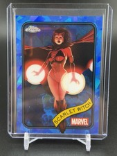 2025 Topps Chrome Sapphire Marvel Scarlet Witch #170