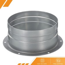 5-Inch Duct Connector Flange Metal Straight Pipe Exhaust Hose Flange