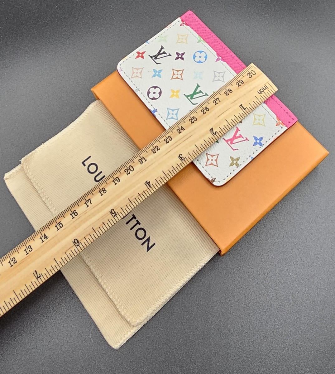 ❗Louis Vuitton x Takashi Murakami White & Pink Multicolor Card