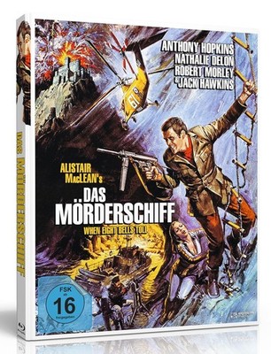 Das Mörderschiff (1971)[Blu-ray & DVD Mediabook/NEU/OVP] Anthony Hopkins, Robert