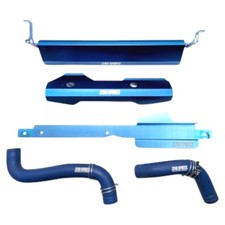Zero Sports 5-Piece Cooling Set Intercooler Radiator Belts Hoses Impreza WRX STI