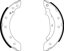 HELLA PAGID Bremsbackensatz 8DB 355 001-571 für CITROËN RENAULT PEUGEOT DACIA 2