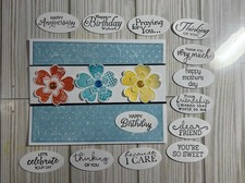 Flowers Greeting Card Kit Of 4