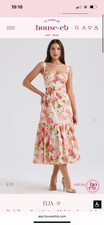 House of CB Elia floral dress  size XS plus cup BNWT