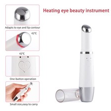 Multi-Functional Reliable Compact Heated Eye Massager Pen for Eye Cream Infusion