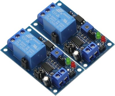 2PCS Delay DC 12V Relay Turn On Off Timer Switch Module