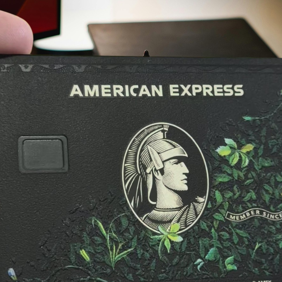 American Express Centurion Titanium Amex Collector Black Rare Card