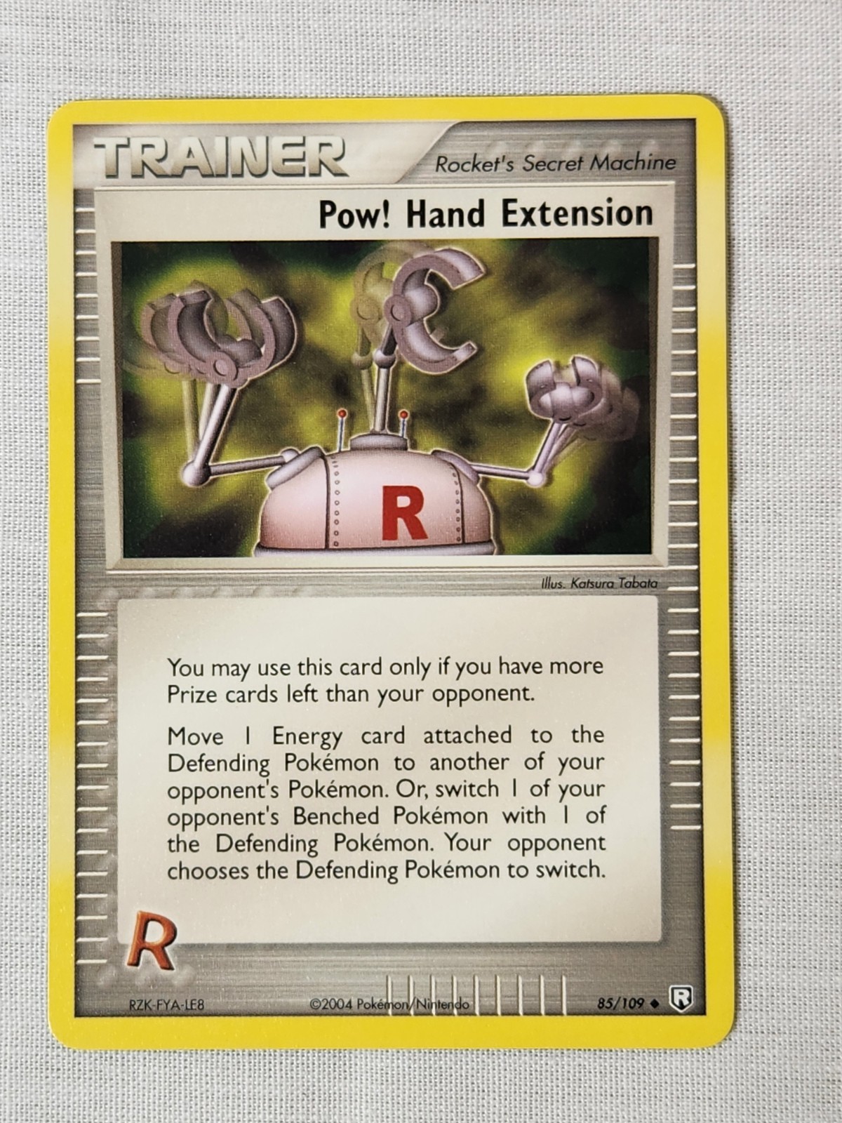 NM Pow! Hand Extension - Non Holo 85 Team Rocket Returns Pokemon TCG