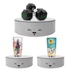 Rotating Display Stand ,5.2" 4.4lb Load Cup Turner For White