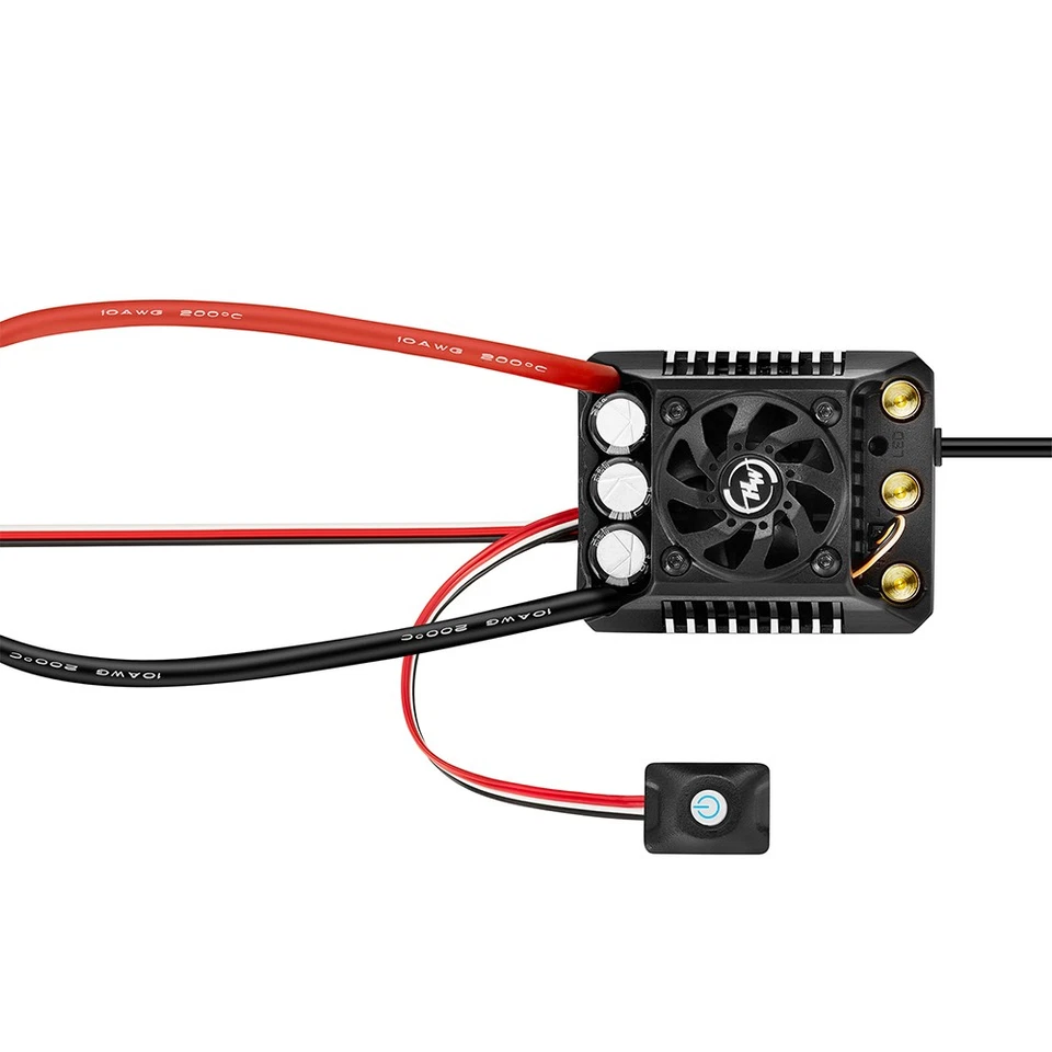 Hobbywing Ezrun MAX6 G2 1/6 1/7 Waterproof Sensored Brushless ESC Bluetooth 3-8S - Image 4 of 4