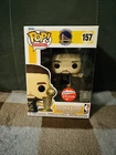NBA Funko Pop Stephen Curry Championship Trophy Fugitive Toys Exclusive #157