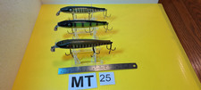 CREEK CHUB 4 1/2" PIKE  LURE LOT NICE  #MT 25